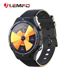 LEMFO 4+128G北斗GPS定位录像可下载LEM15太空人4G智能电话手表