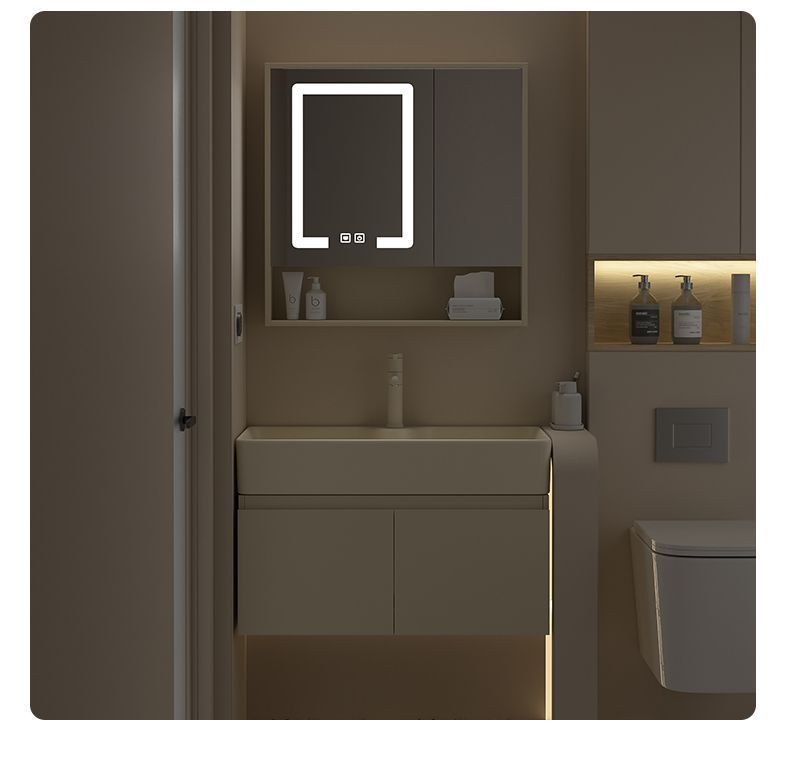 Bathroom cabinet, washbasin, small-sized washbasin, bathroom washbasin, pool, cream style, multi-layer simple solid wood undefined