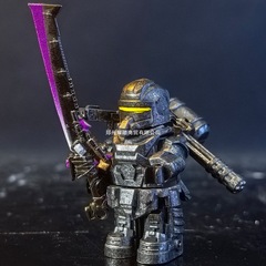 レゴピースエリートメトロエスケープパワーメカビルディングブロックミニフィギュア武器炎の剣組み立ておもちゃに適しています。