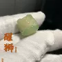 雕刻天然绿色文玩菩提根
