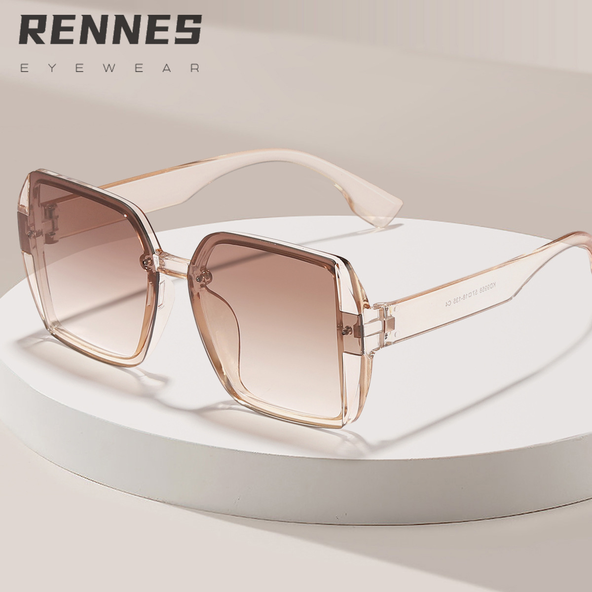 Nuevo estilo coreano elegante marco cara-mirando pequeñas gafas de sol pc personalidad europea y americana femenina ins estilo desgaste esencial gafas de sol de protección solar