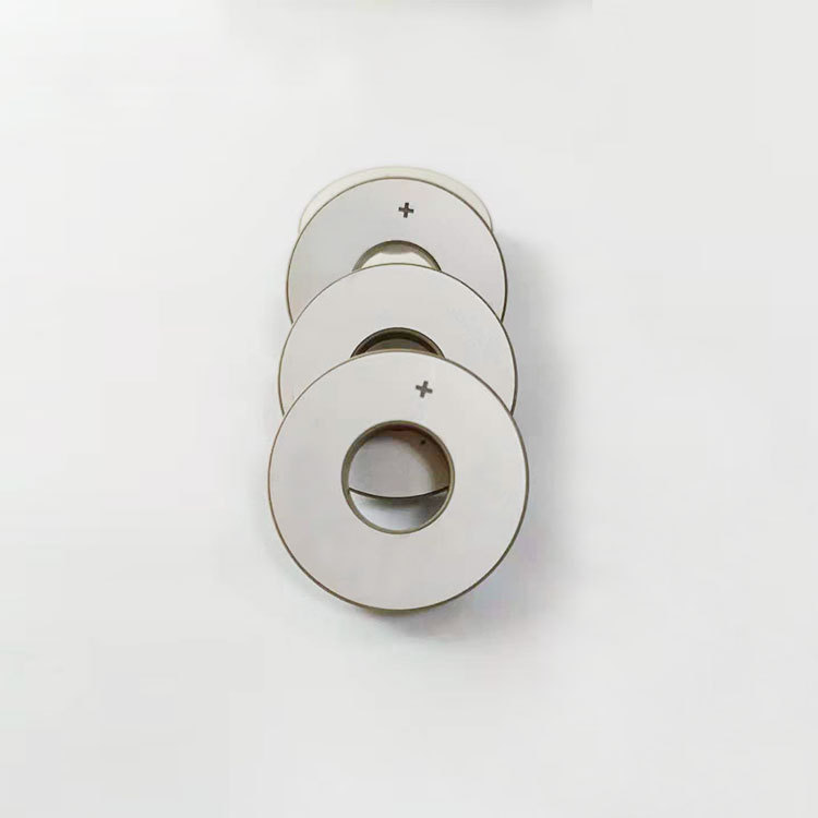 镀银电极超声波压电陶瓷环片焊接机用压电陶瓷换能片P8-35*15*5.5