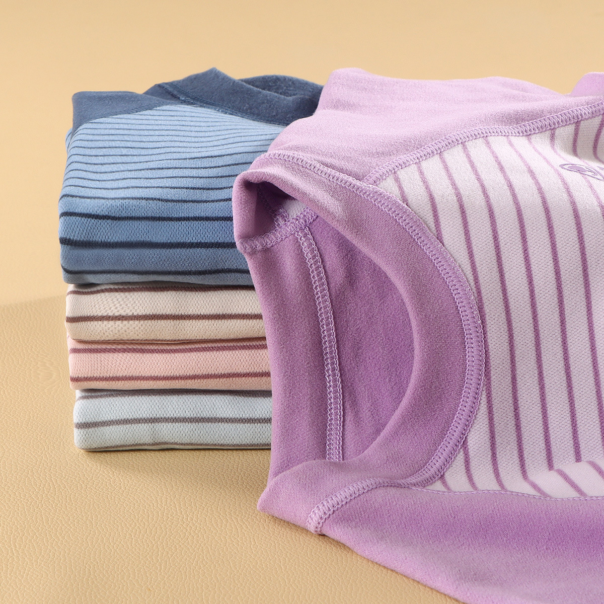 Su bebé, ropa interior caliente, pantalones de otoño para niños, conjunto de ropa interior para bebés sin hueso, 2024