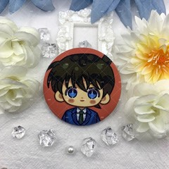 原創同人星幻吧唧徽章名偵探柯南基德工藤新一毛利蘭灰原哀胸針