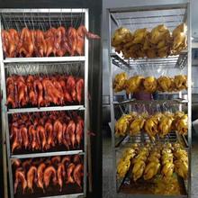 商用冒烤鴨爐 直銷熱風循環烤雞爐 單雙車架旋轉烤肉爐工業烤禽箱