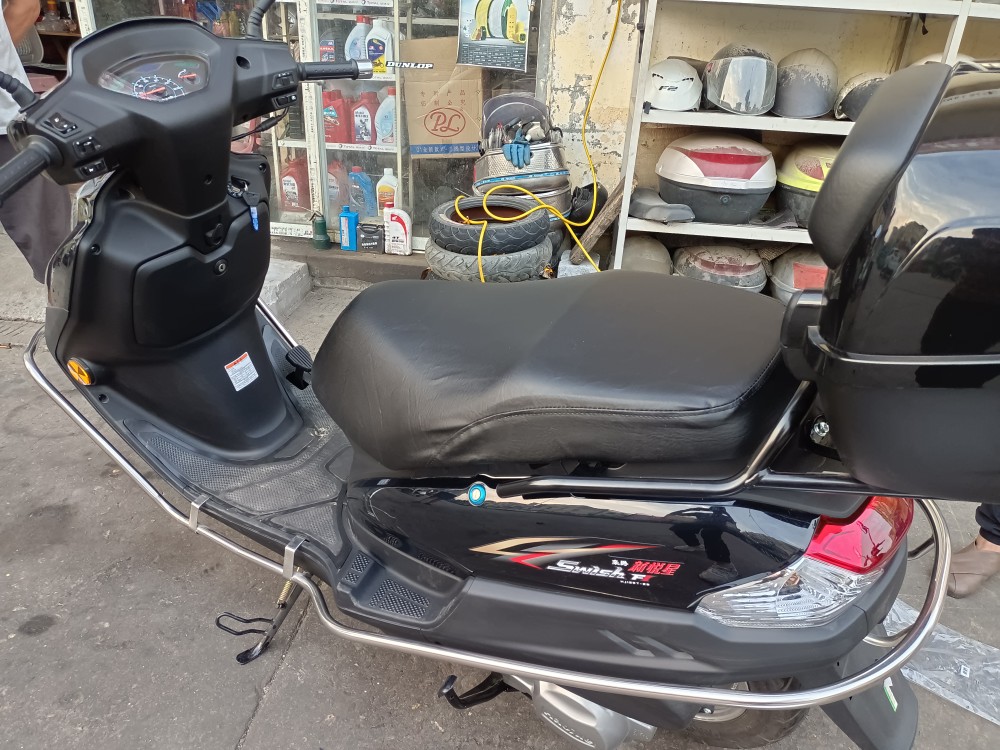 Suitable for Haojue Vf125/Vh125/Vf100/Yuzuan Motorcycle Waterproof Seat Cover Thickeneded Leather Sun Protection Seat Cover