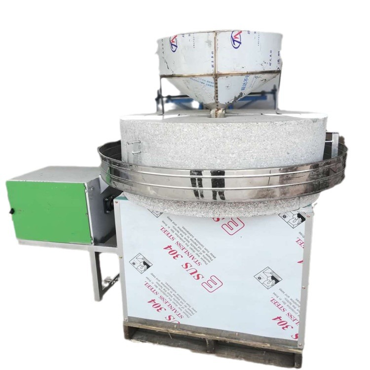 杂粮面电动石磨机 磨黄豆玉米糊糊石材器械 加工坊电动磨面机