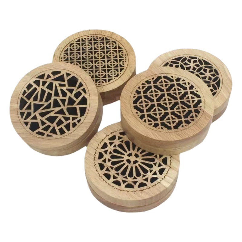 Phyllostachys pubescens коробка для благовоний круглая бамбуковая лежачая коробка для благовоний горелка для сандалового дерева чайная церемония домашняя курильница полая коробка для благовоний