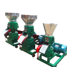 直连150型饲料颗粒成型机皮带120型颗粒膨化设备操作简单运行稳定