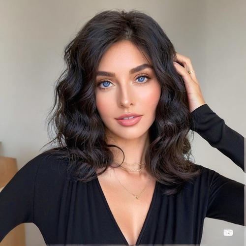 African cross-border trade wig for women, small curly, Western and European style, synthetic fiber wigs, fluffy and natural, short curly wig, factory wholesale