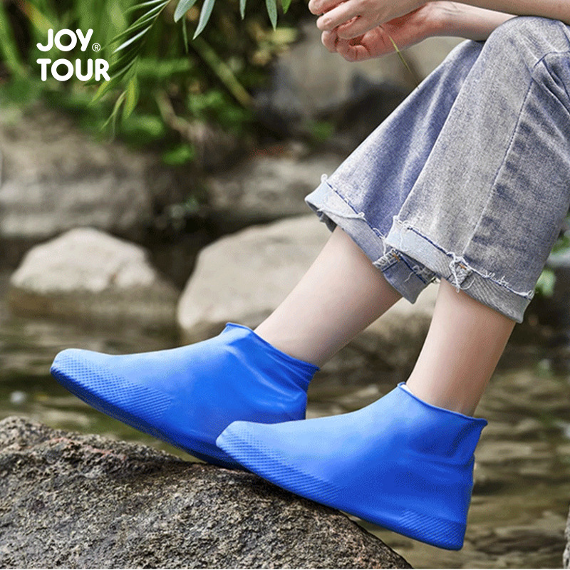 Disposable Rain Shoe Cover Outdoor Silicone Shoe Cover for Men and Women Rain-proof Snow-proof Thickened Scratch-resistant Rubber Mountaineering Equipment Disposable Rain Shoe Cover Outdoor Silicone Shoe Cover for Men and Women Rain-proof Snow-proof Thickened Scratch-resistant Rubber Mountaineering Equipment