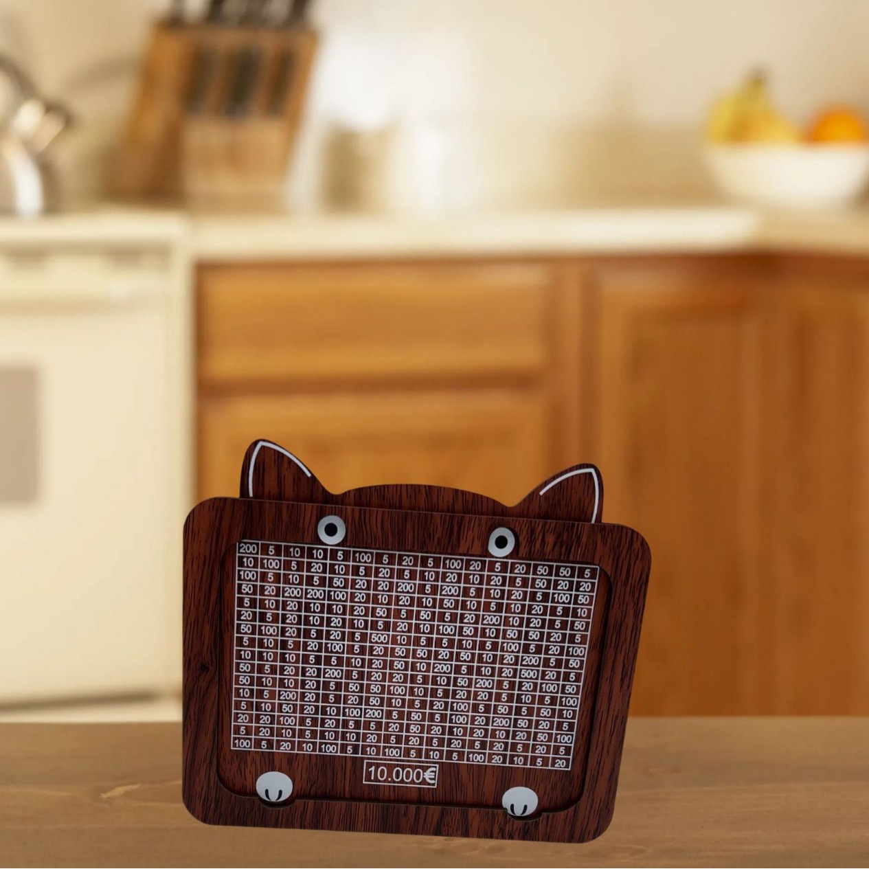 고양이 저금통 10000+1 플래너 펜 (유로형)