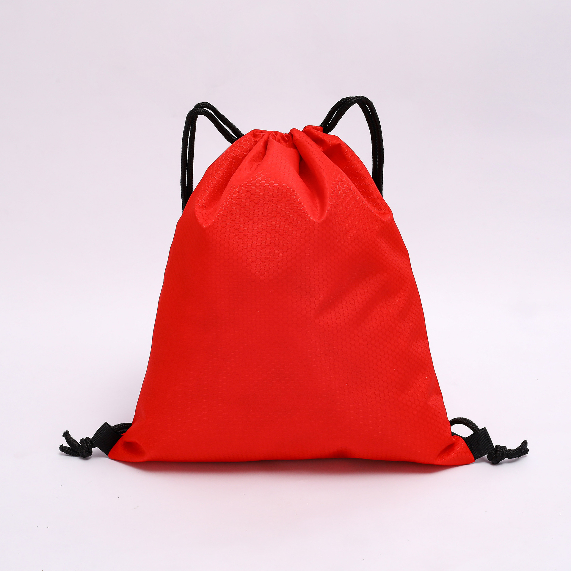 En stock impermeable Oxford tela cordón bolsa de almacenamiento fútbol patrón cordón mochila deportes al aire libre poliéster mochila bolsa image 13