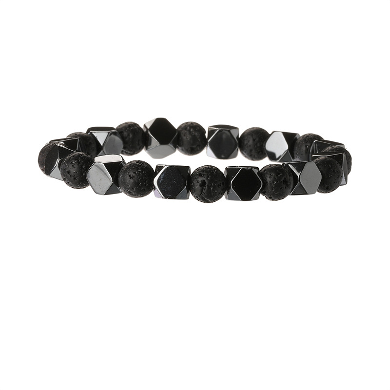 Transfronterizo Europa y América Amazon Venta caliente Pulsera de cristal rosa Latillo natural Pulsera con cuentas de ojo de tigre Joyas al por mayor