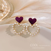 Small design ear clips from pearl, universal earrings, no pierced ears, simple and elegant design, wholesale