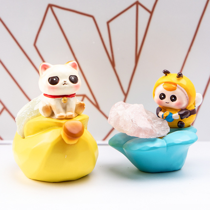 夜夜好梦盲盒树脂工艺品手办惊喜盲盒家居办公装饰摆件儿童礼物|undefined