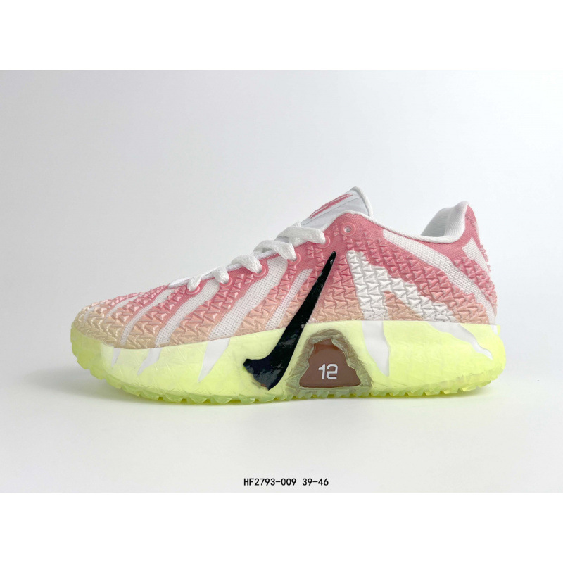 Putian Morant 3Rd Generation Black Gold Ja3 Pink with Full-Length Zoomx Cushioning Foam Practical Basketball Shoes