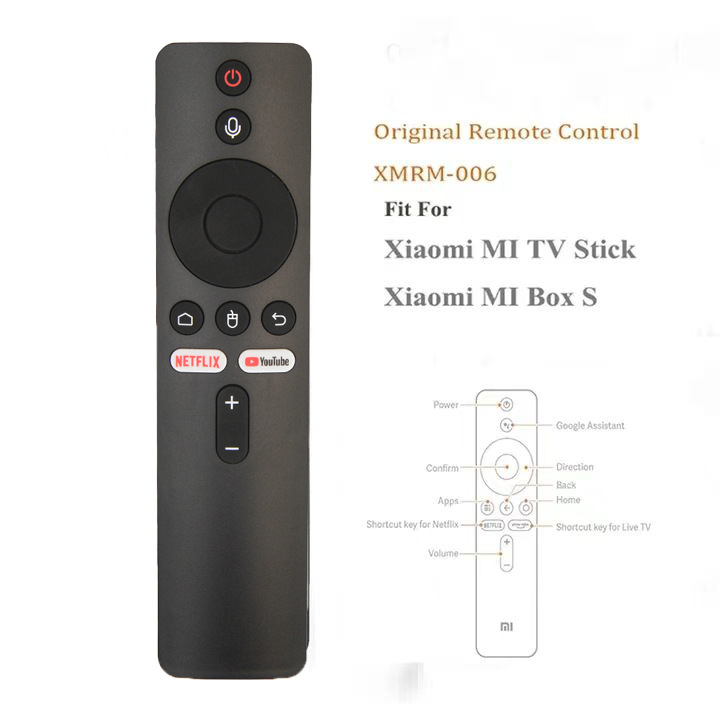 Aplicable al control remoto Xiaomi TV MI BOX versión internacional Inglés Bluetooth Voice Smart TV Control remoto image 2