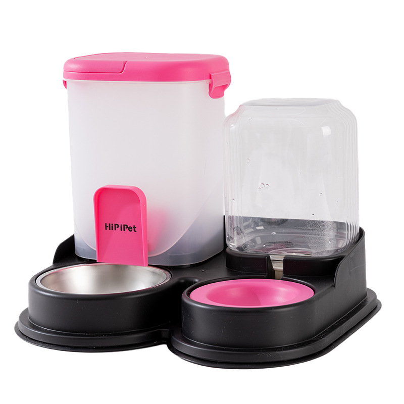 Agua de alimentación integral para perros y gatos antibacterianos alimentador automático anti-derribo dispensador de agua de gran capacidad al por mayor