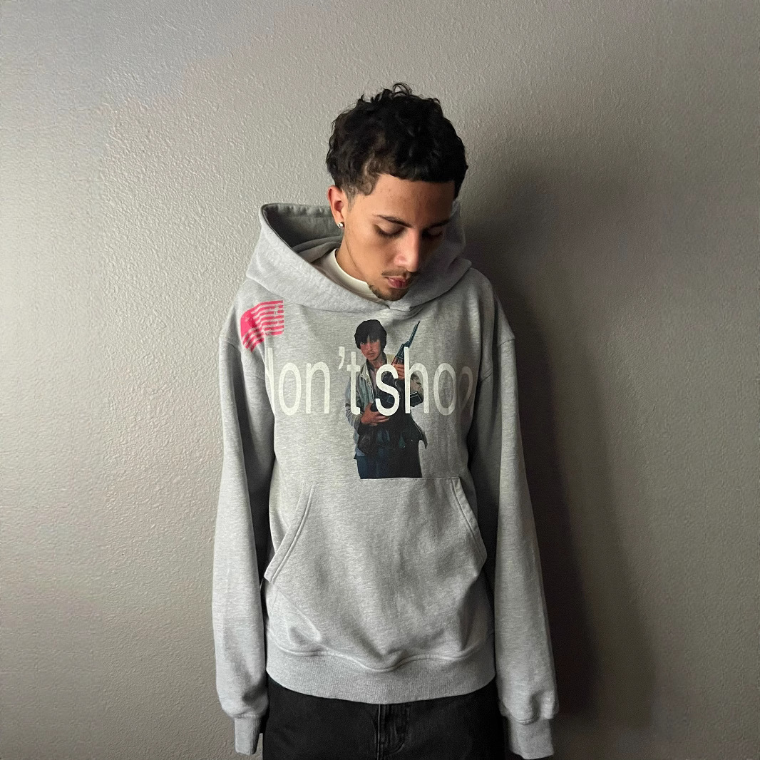 European and American Cross-Border Long-Sleeved Pullover Hoodie Sweatshirt Dark Retro Punk Printed Jacket Y2K Street Trendy Ins