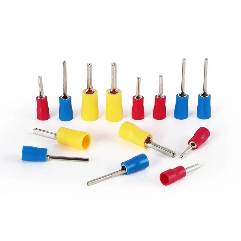 冷压端子PTV1.25-10针形绝缘端子扦针端子