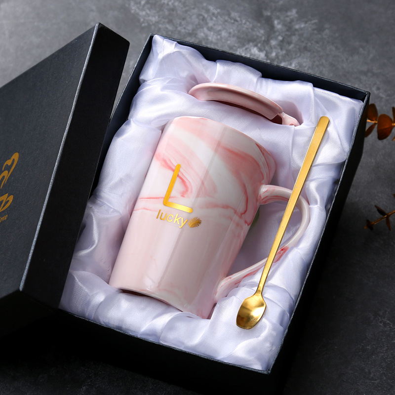 Tazas de cerámica de gran capacidad para hombres y mujeres con cubierta simple taza de café de leche de pareja de estudiantes taza de menú