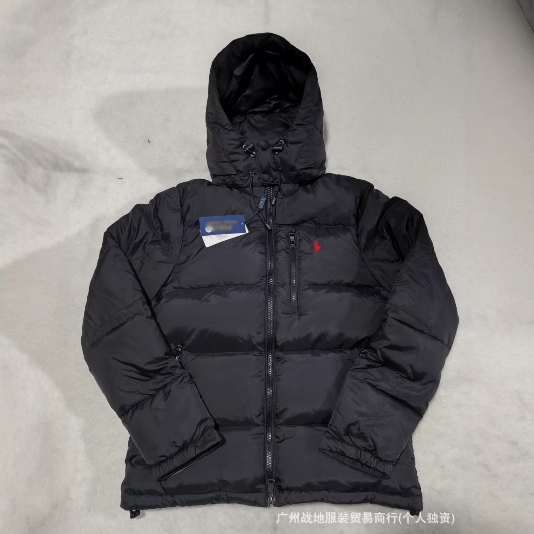 블랙 다운 재킷