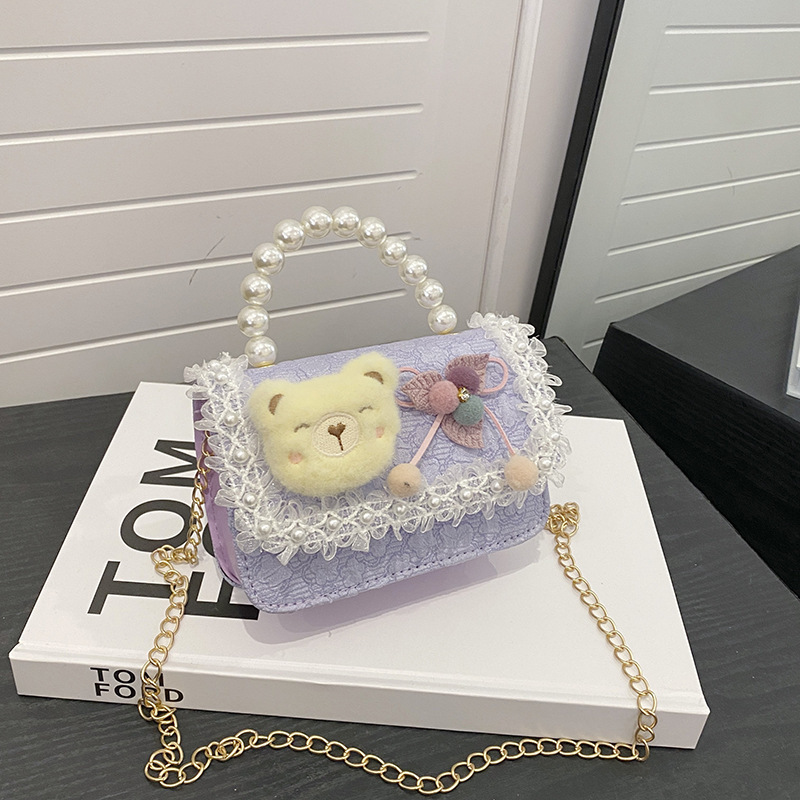 Nuevo bolso de niños, bolso de chicas, bolso de princesa de moda, bolso de Año Nuevo chino, bebé de hombro