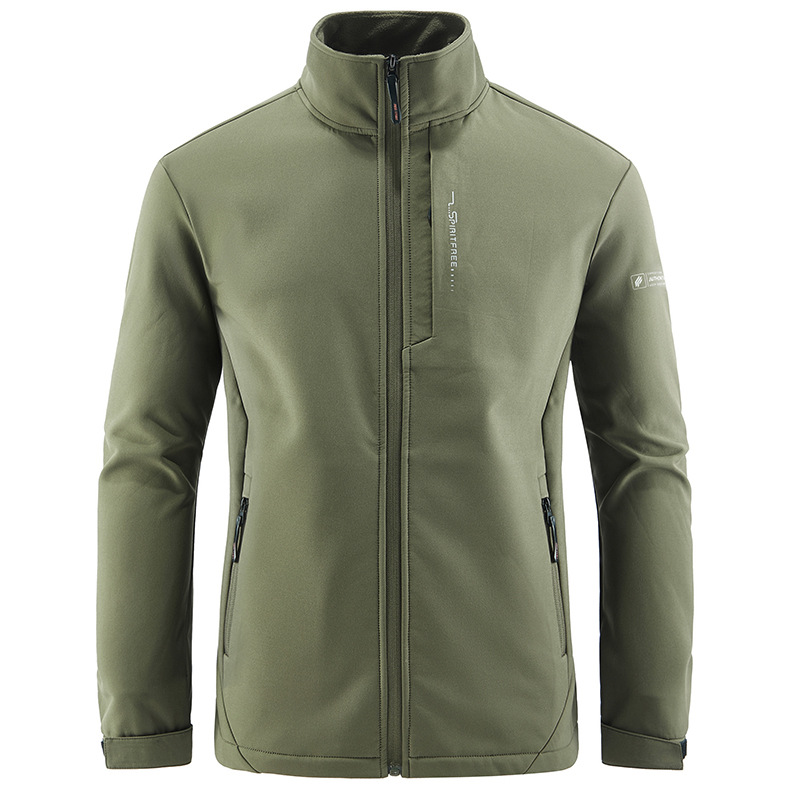 Men's Clothing plus velvet men's autumn and winter dad leisure middle aged and elderly men's thickened coat winter jacket sports_voghion.com