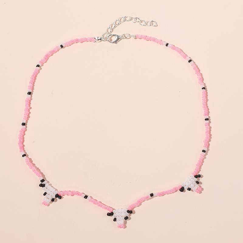 Collier Vache Bohème Simple Perles Tissées À La Main Femme display picture 2