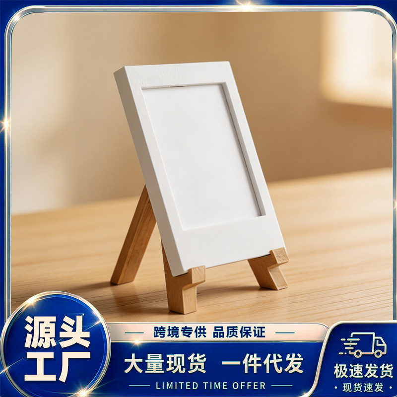 Cross-border bestseller: 3D printed mini easel photo frame, turns photos into instant pictures, insert photo