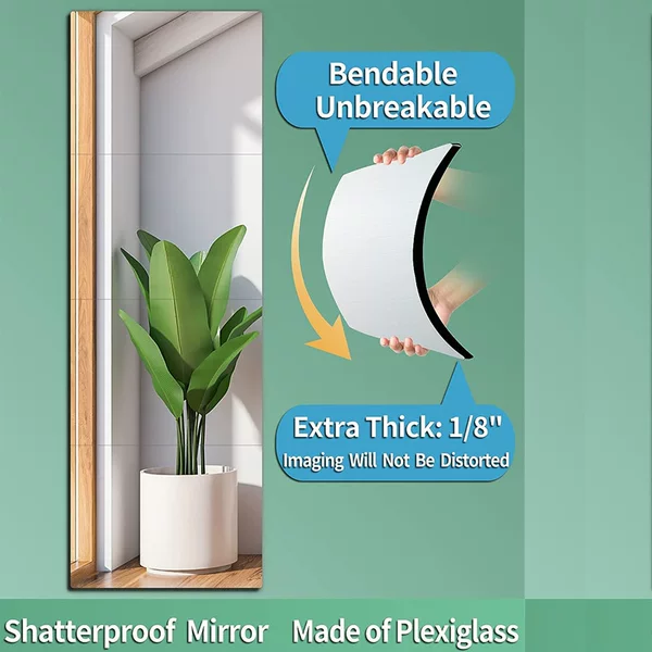 Amazon Internet Celebrity Mirror Full-Length Mirror Makeup Mirror Full-Length Mirror Decorative Reflector Shopee Aliexpress Cross-Border E-Commerce