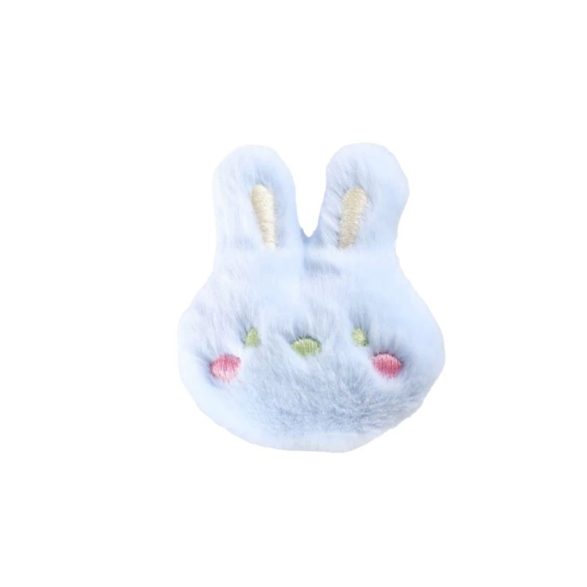 Cartoon plush rabbit, doll, cute brooch, bag