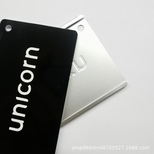 Cross-Border Hot-Selling Aluminum Luggage Tags, Metal Luggage Tags, Aluminum Alloy Boarding Passes, Luggage Holders