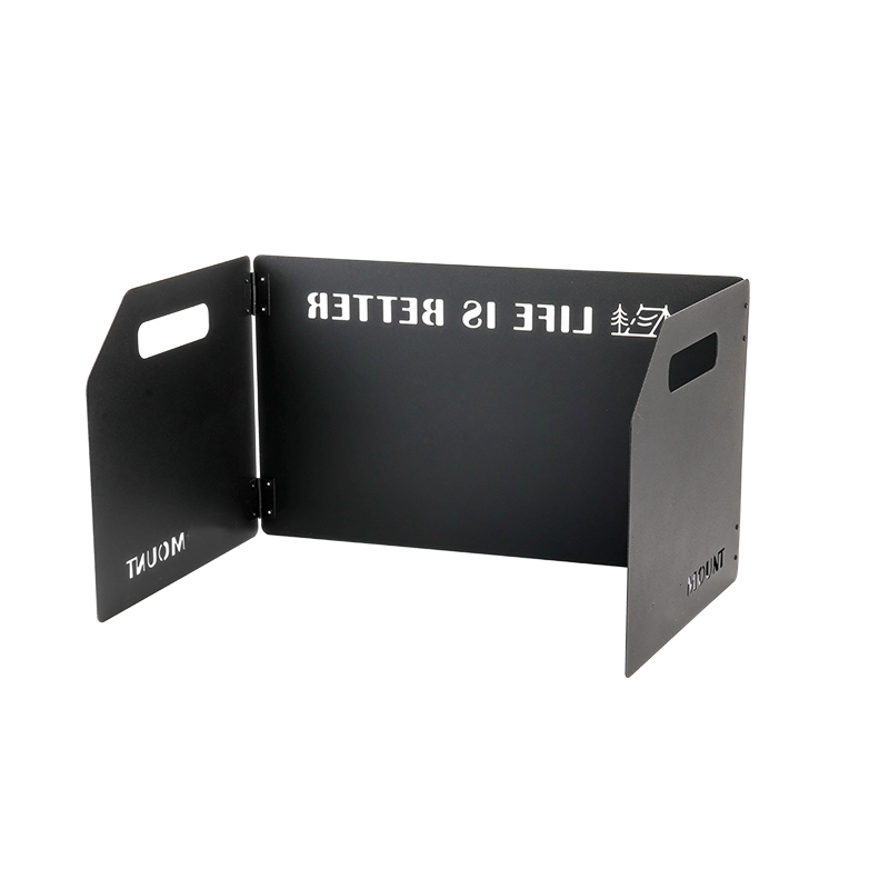 户外炉具挡风板加厚便携折叠卡式炉风板煤气灶炉头防风罩气炉风罩