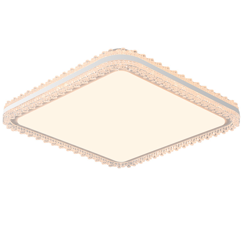 Lámpara de techo LED para sala de estar Daguanyuan, estilo crema, nórdico, con cristal, protección para los ojos, paquete completo para toda la casa, iluminación Zhongshan 357L