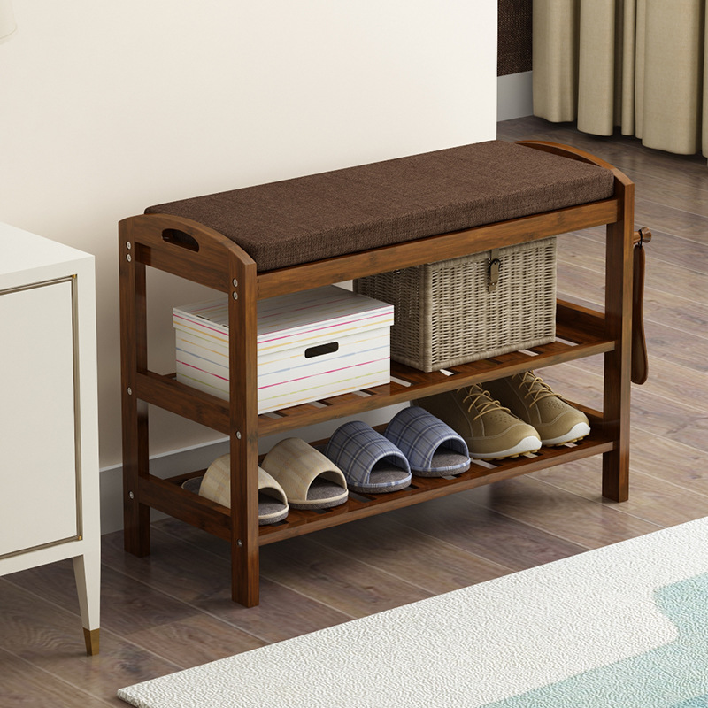 업그레이드 된 쿠션 신발 의자 2 층 60cm