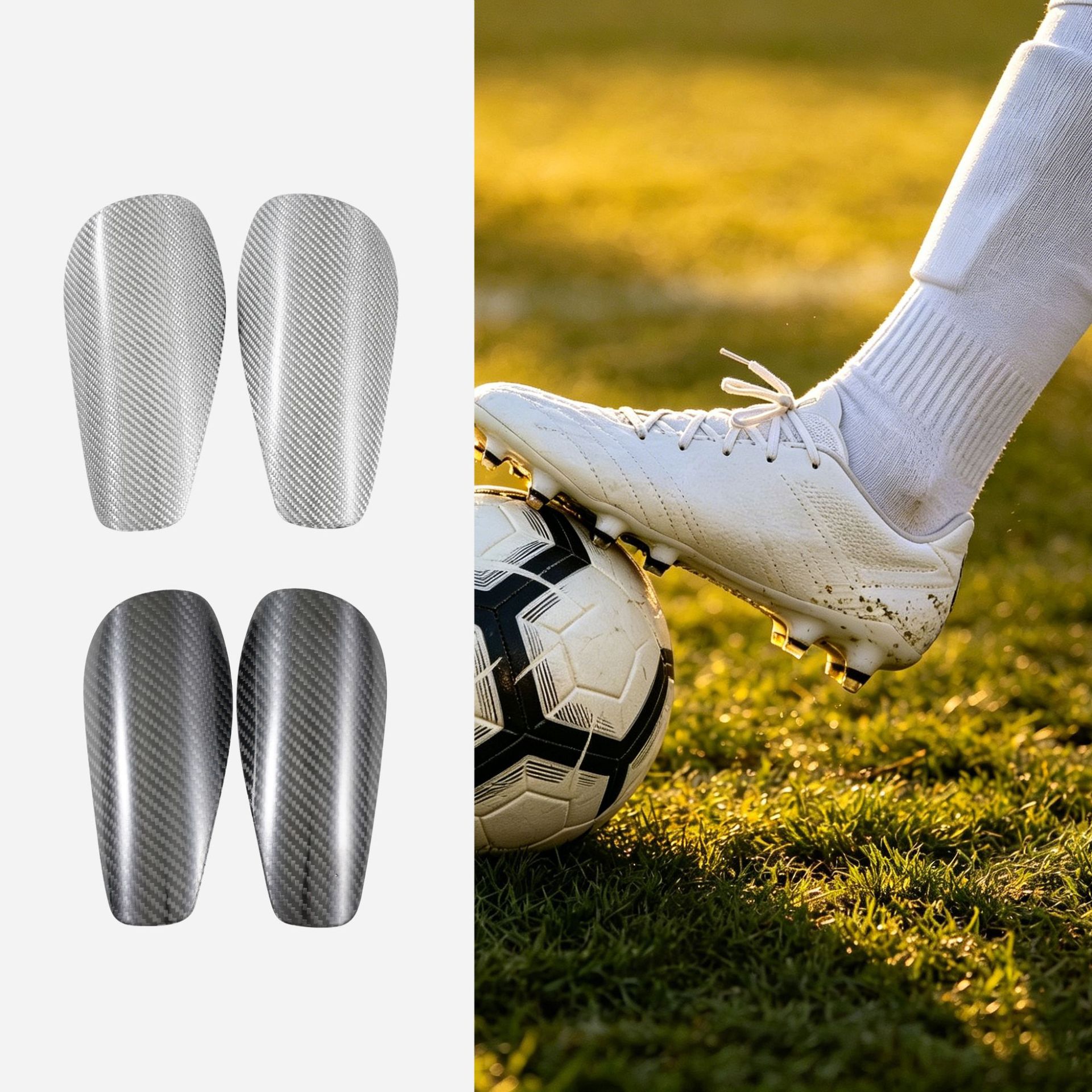 Football Shin Guard Children's and Adult Sports Protection Insert