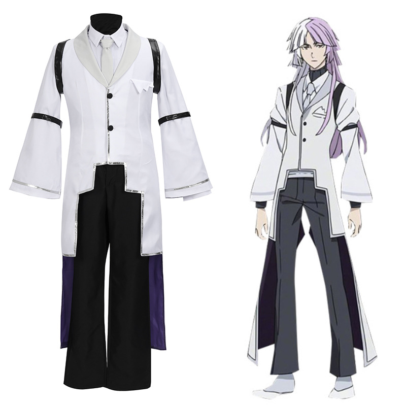 Bungo Stray Dogs Season 4 cosplay Sigma outfit, Osamu Dazai, Chuuya Nakahara cosplay anime.