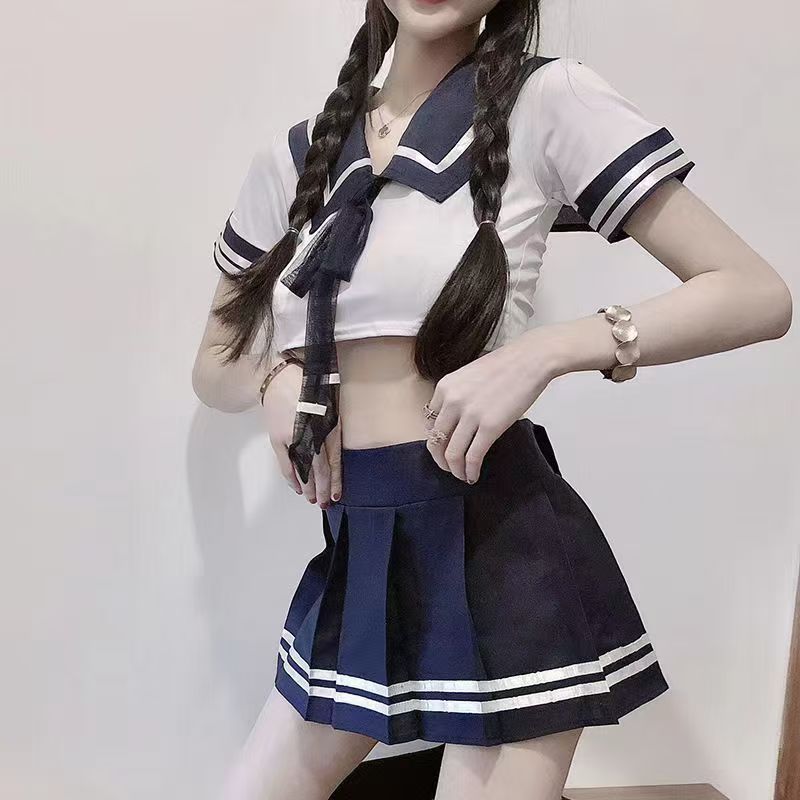 파란색 옷 세트