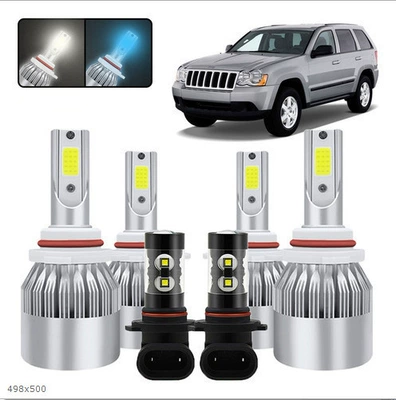 Ön faralar: Headlight Set, Front Headlights - c6-9005-4-pieces-lens-fog-lamp-h11-2-pieces