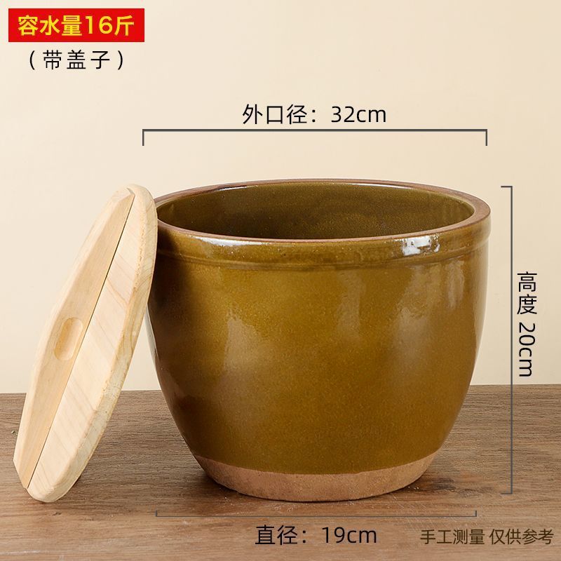 米酒罐容器酿酒坛子陶瓷瓦缸老式水缸腌菜家用醪糟甜酒酒酿发酵缸|undefined