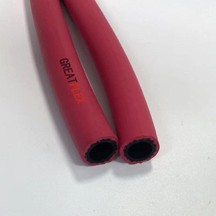 GREATFLEX red three-glue two-wire high-pressure pipe oxygen pipe acetylene pipe air gun tube manufacturer