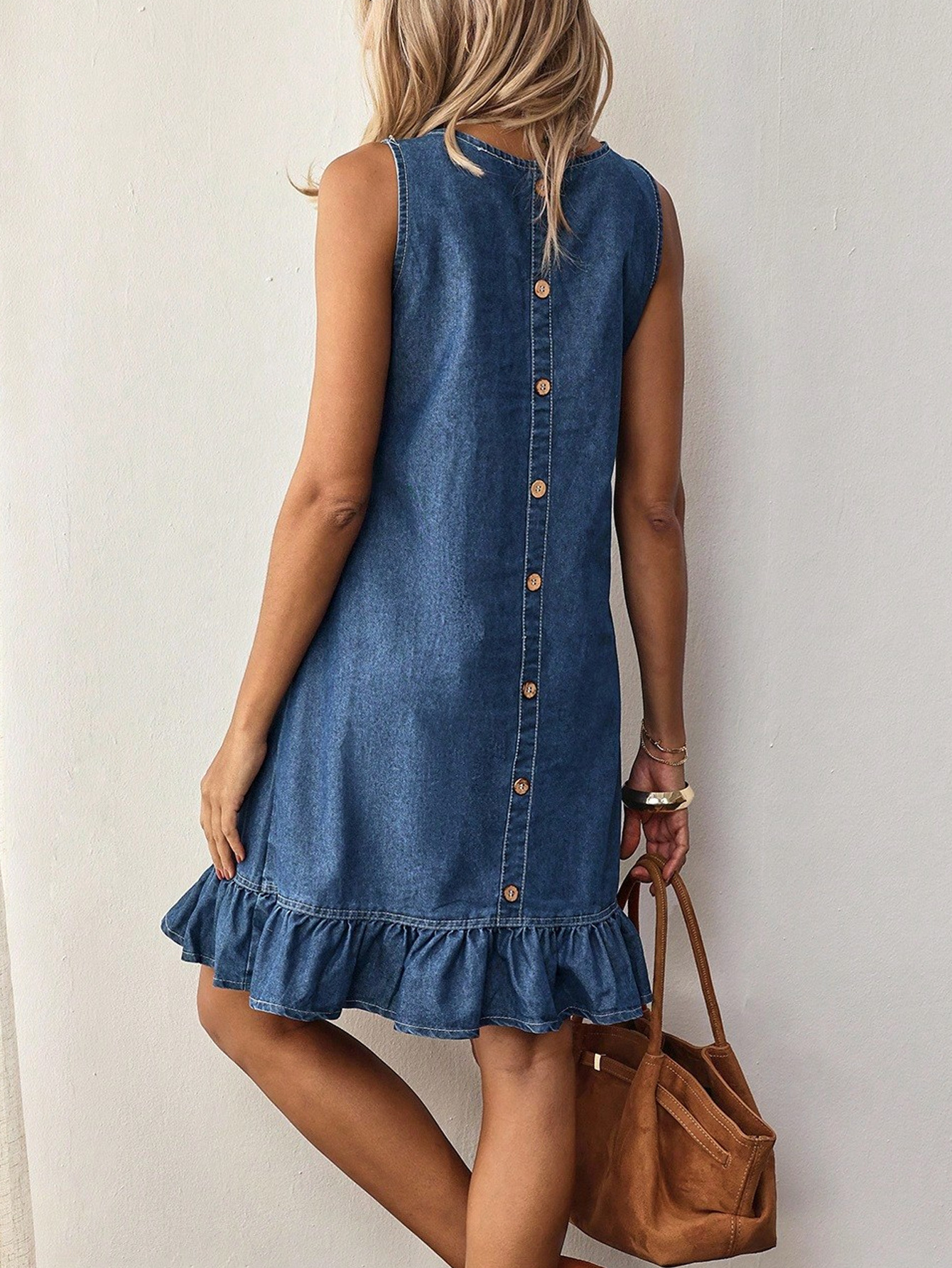 denim dress