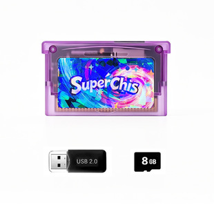 SuperChis PRIME GBA��˾���͹��ƙC�Α�8G�Α��m��GBA GBASP