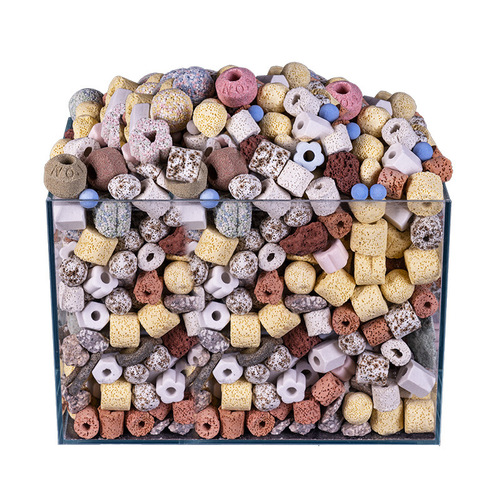 Bacteria house aquarium filter material aquarium water purification filter material turtle tank fish tank quartz biochemical ball filter material wholesale
