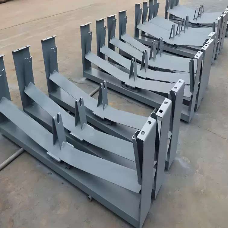 托辊H架 皮带机支架 皮带机中间架 B800H架 矿用H架