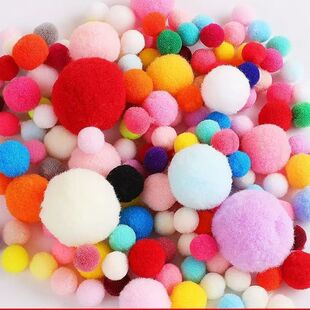 2cm�F؛��ɫë�� �ǹ�ɫ�q�� ��ͯdiy�ֹ�����Շ��b�����o��