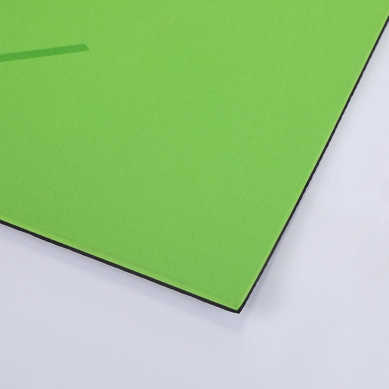 Manufacturers directly provide yoga kneeling pads home fitness slimming sports auxiliary cushion TPE double -layer anti -slip pads can be settled
