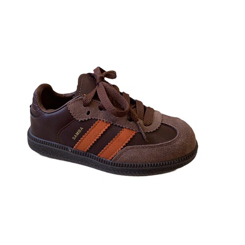 Korean version of retro children's shoes, children's sports shoes, 2024 spring new boys' sneakers, girls' baby moral training shoes